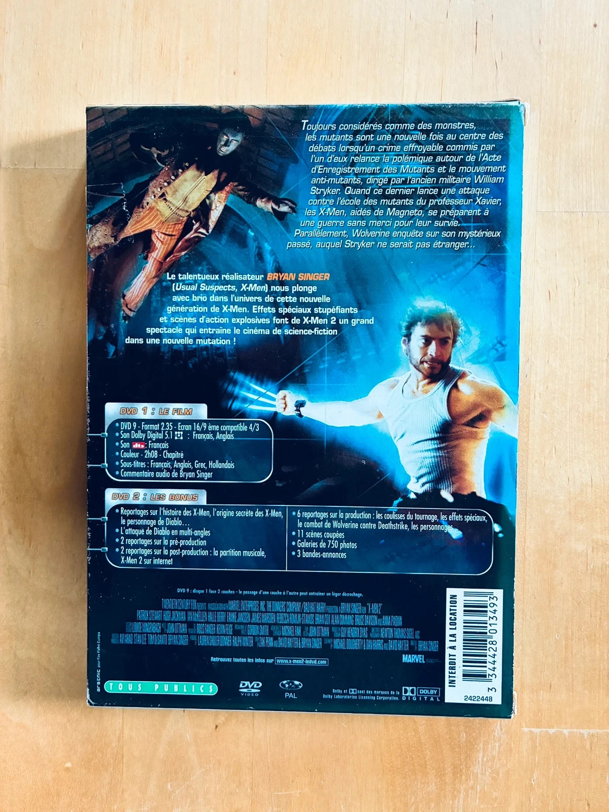 DVD X-Men 2 collector's editie. – photo 2